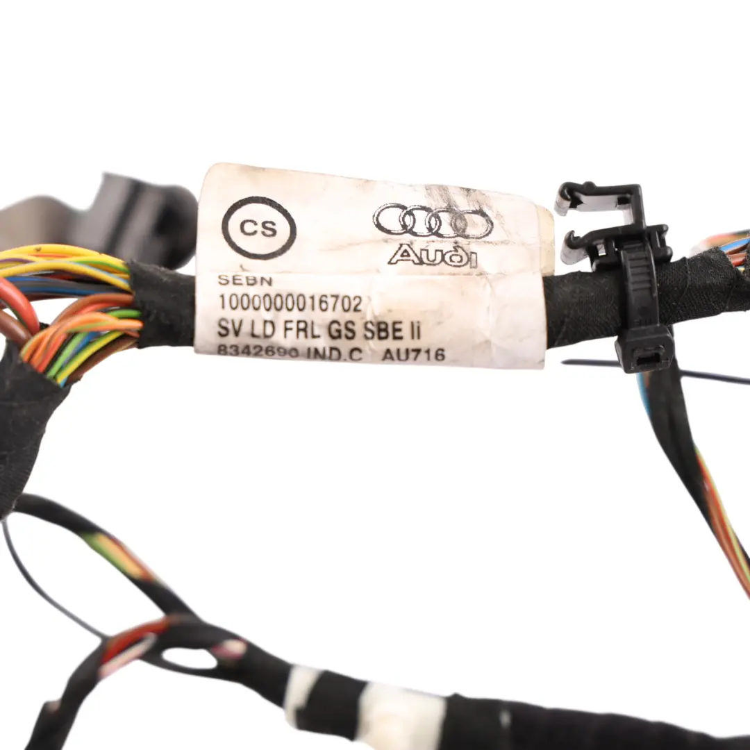 Audi Q7 4L Front Seat Wiring Loom Harness Memory Electric Left N/S - SKU RHD-4L1971384 - Part number 4L1971384