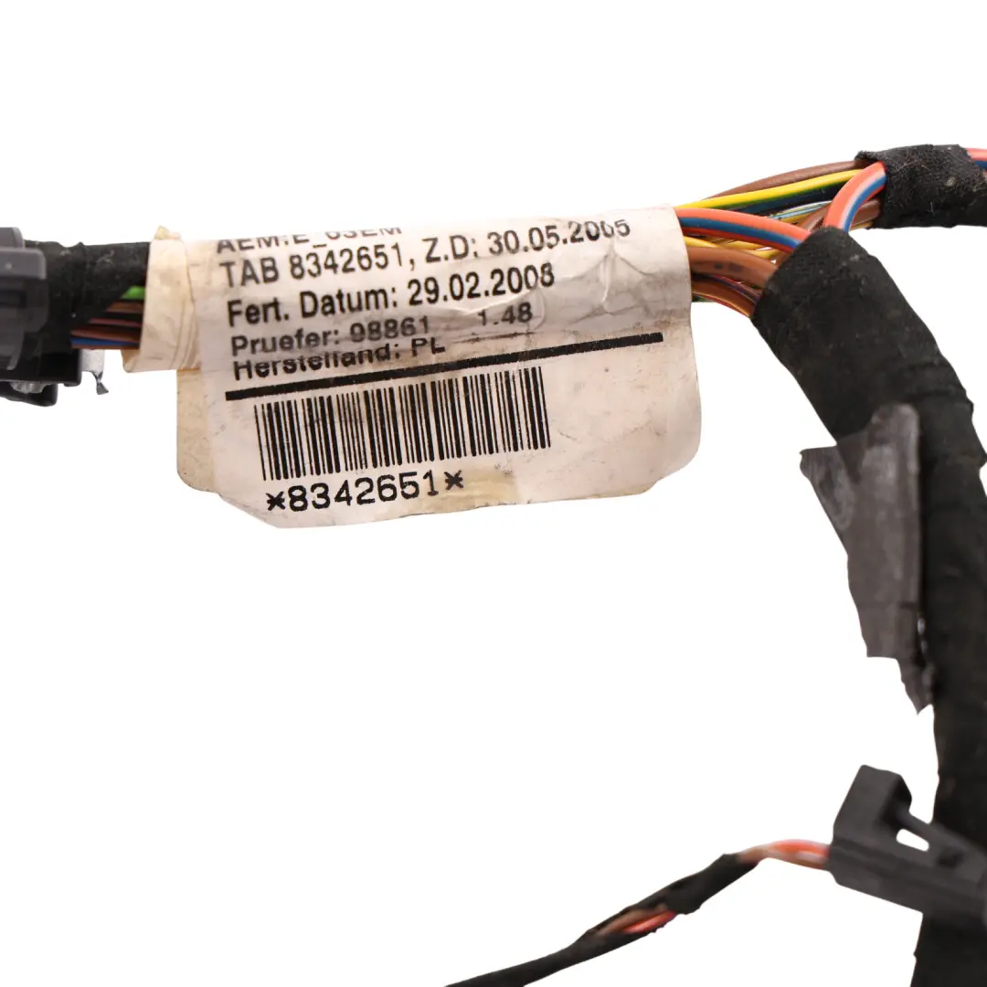 Audi Q7 4L Front Seat Wiring Loom Harness Memory Electric Right O/S - SKU RHD-4L2971384A - Part number 4L2971384A