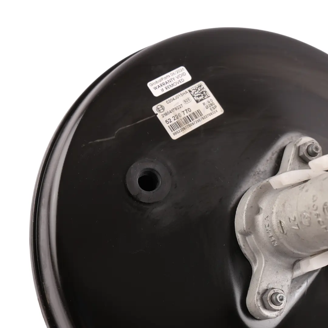 Vauxhall Movano C Brake Servo Master Cylinder Booster - SKU RHD-52226770 - Part number 52226770