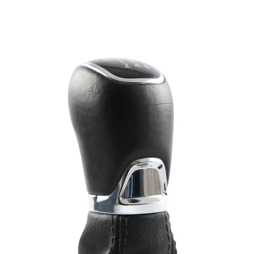 Skoda Karoq NU7 Gear Shift Lever Knob Trim Cover Leather Manual - SKU RHD-567711113M - Part number 567711113M