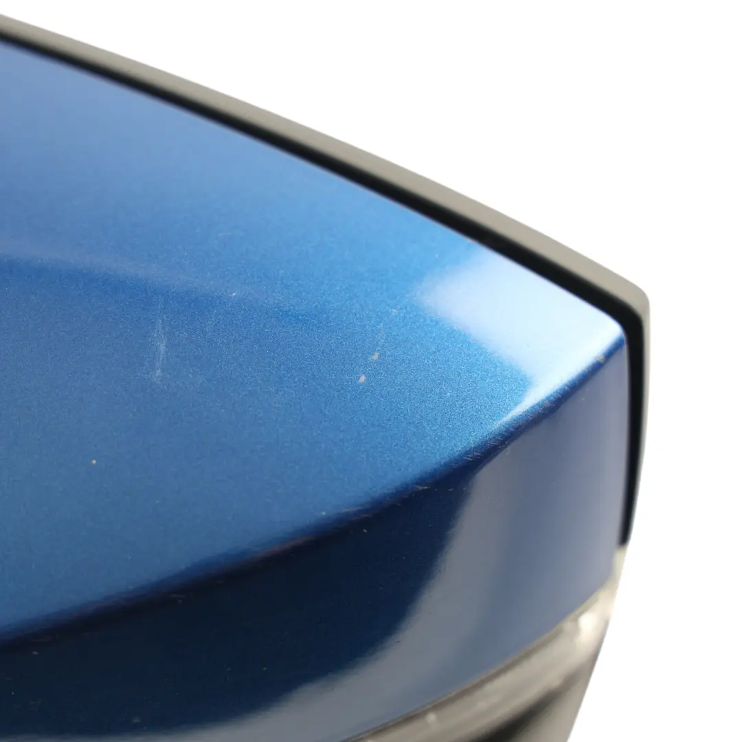 Skoda Karoq Nu7 Exterior Wing Mirror Left N/S Heated Power Fold Race Blue - F5W - SKU RHD-57C857507G-RAB - Part number 57C857507G
