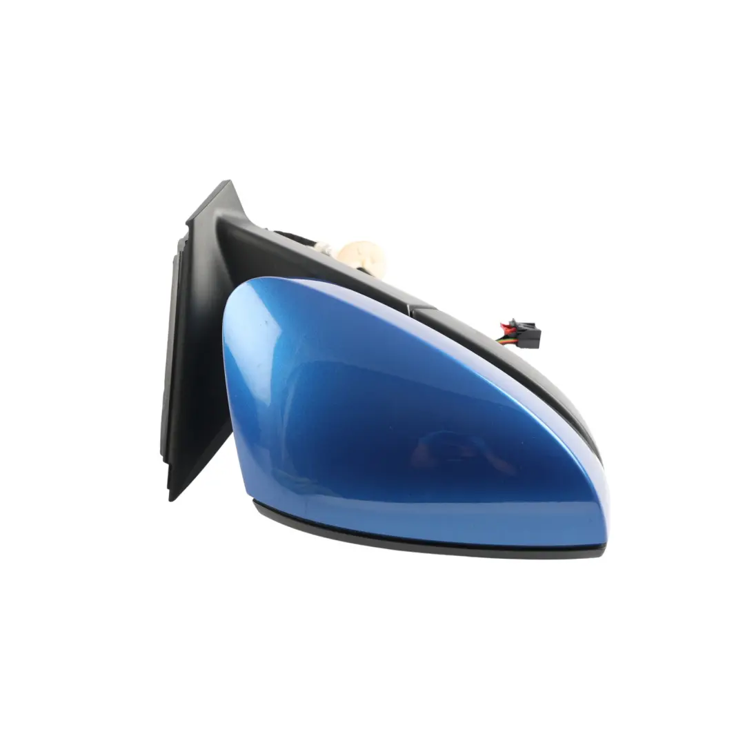 Skoda Karoq Nu7 Exterior Wing Mirror Right O/S Heated Power Fold Race Blue - F5W - SKU RHD-57C857508G-RAB - Part number 57C857508G