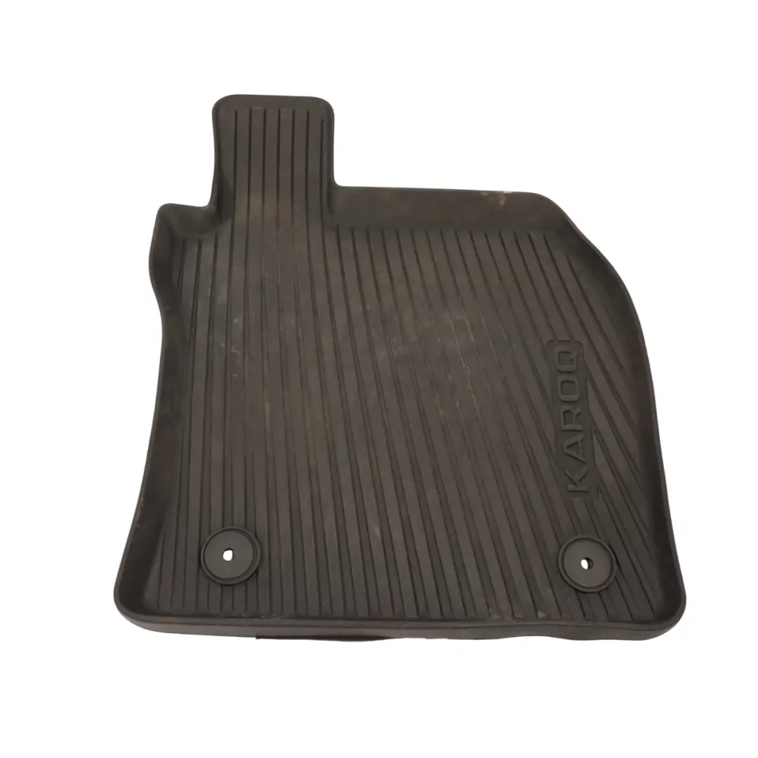 Skoda Karoq Floor Rubber Mat Set Footwell Lining Trim Front Rear - SKU RHD-57C864436 - Part number 57C864436