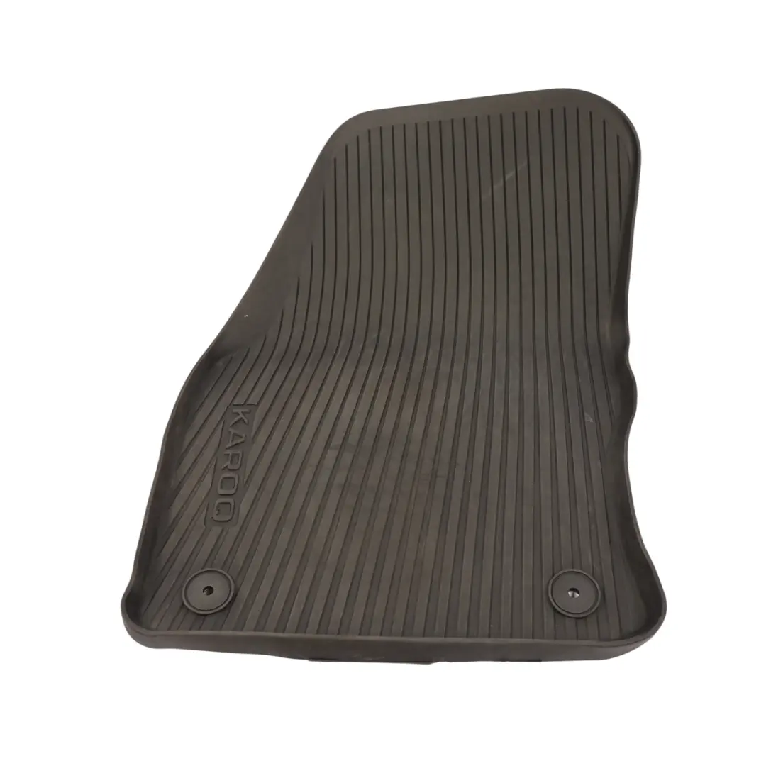 Skoda Karoq Floor Rubber Mat Set Footwell Lining Trim Front Rear - SKU RHD-57C864436 - Part number 57C864436