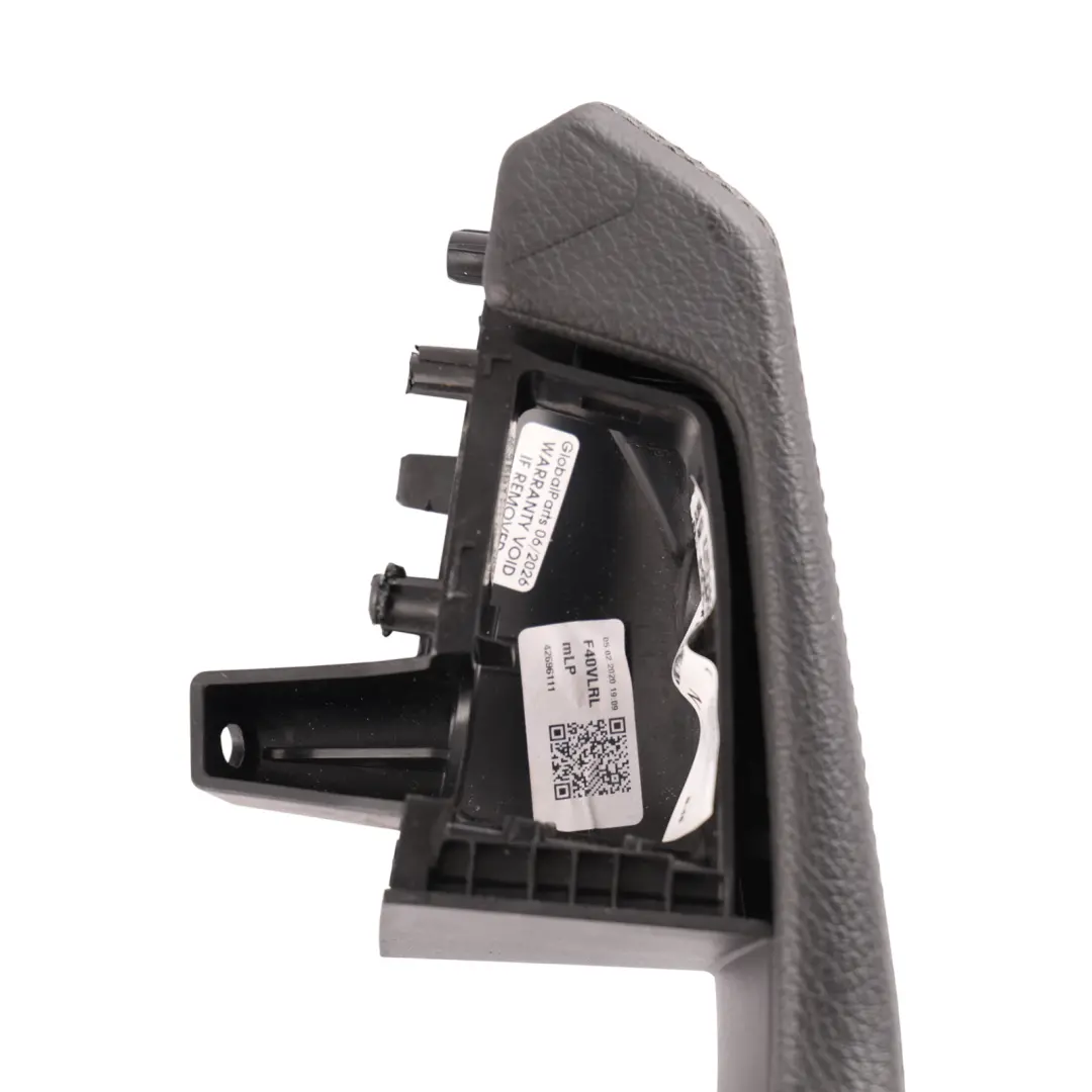BMW F40 Door Card Handle Armrest Front Left N/S Black Grey - SKU RHD-5A0C705 - Part number 5A0C705