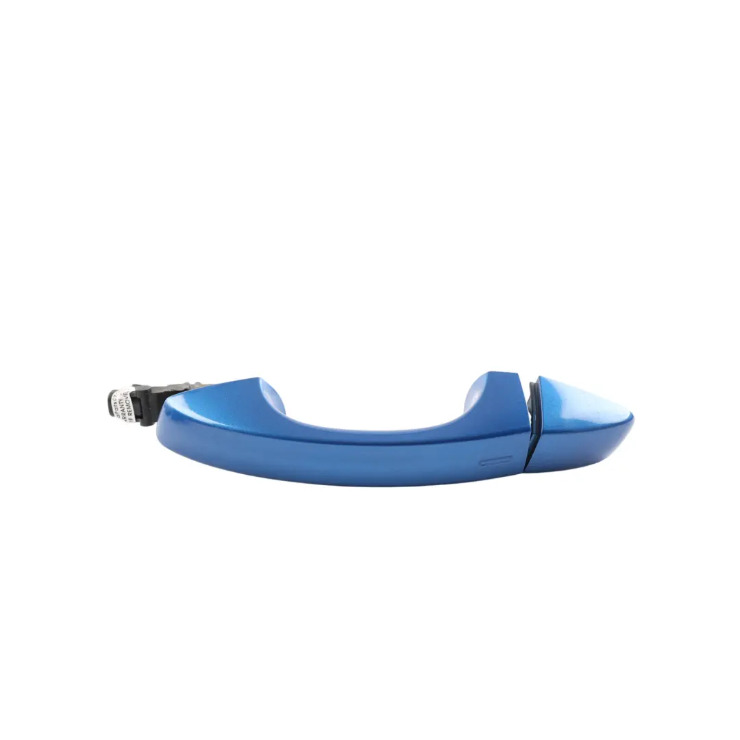 Skoda Karoq NU7 Front Door Handle Exterior Trim Keyless Left N/S Race Blue - F5W - SKU RHD-5G0837205Q-RAB - Part number 5G0837205Q