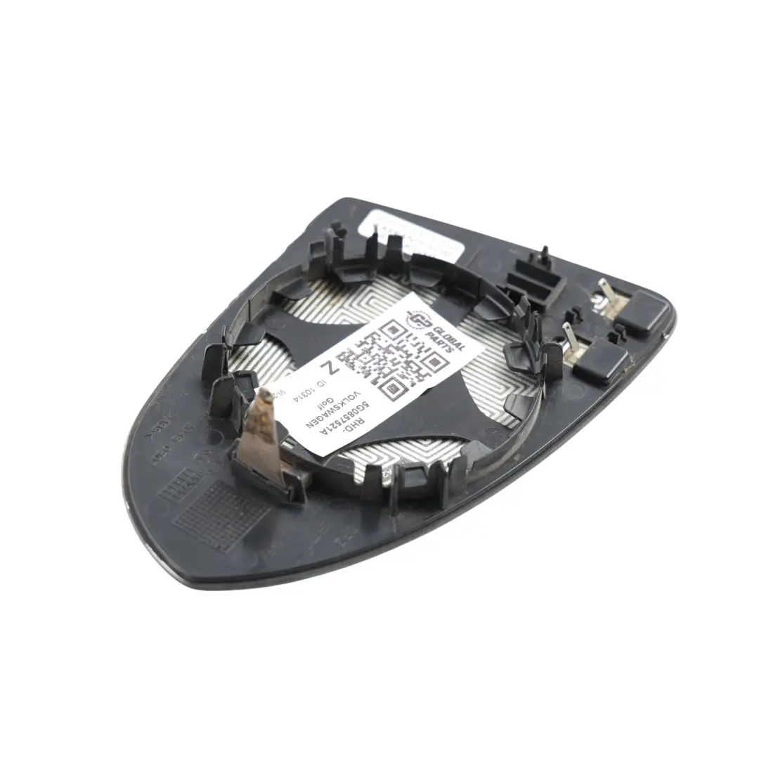 Door Wing Mirror Glass Left N/S to Volkswagen VW Golf Mk7 with Part number 5G0857521A Volkswagen VW Golf Mk7 Door Wing Mirror Glass Left N/S - SKU RHD-5G0857521A - Part number 5G0857521A