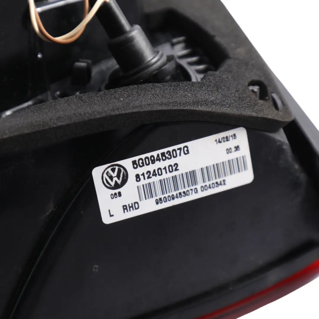 Boot Lid Light Lamp Inner Left N/S LED to Volkswagen VW Golf Mk7 Rear with Part number 5G0945307G Volkswagen VW Golf Mk7 Rear Boot Lid Light Lamp Inner Left N/S LED - SKU RHD-5G0945307G-1 - Part number 5G0945307G