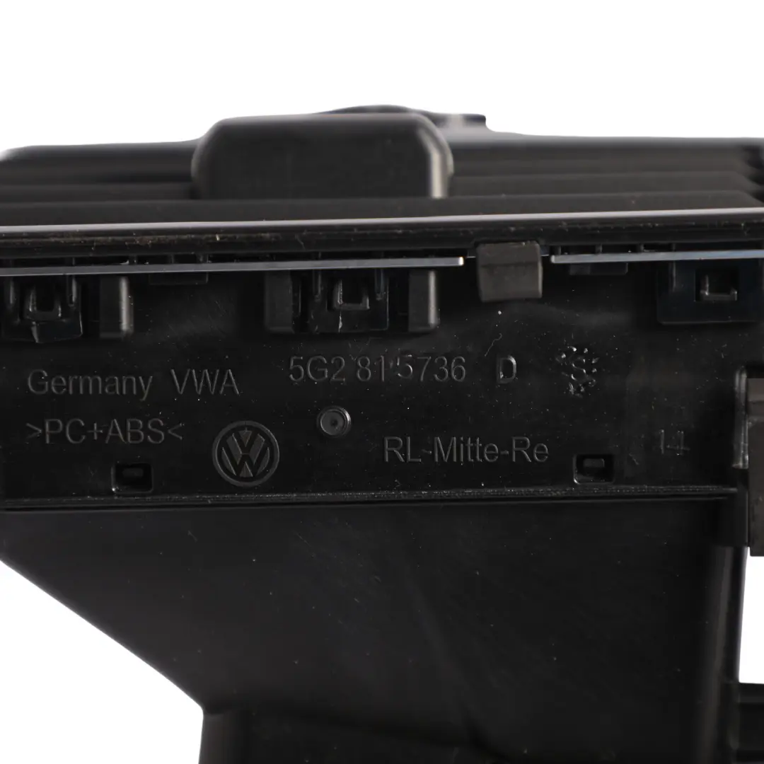 Centre Dash Air Vent With Surround Trim to VW Volkswagen Golf MK7 with Part number 5G2815736D VW Volkswagen Golf MK7 Centre Dash Air Vent With Surround Trim - SKU RHD-5G2815736D - Part number 5G2815736D