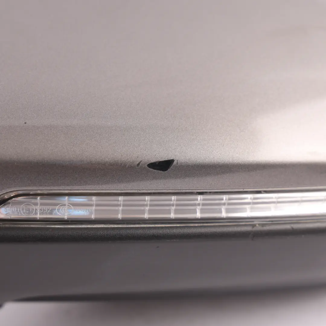 Volkswagen Golf Mk7 Door Wing Mirror Electric Right O/S Limestone Grey - A7N - SKU RHD-5G2857507CH-LIM - Part number 5G2857507CH