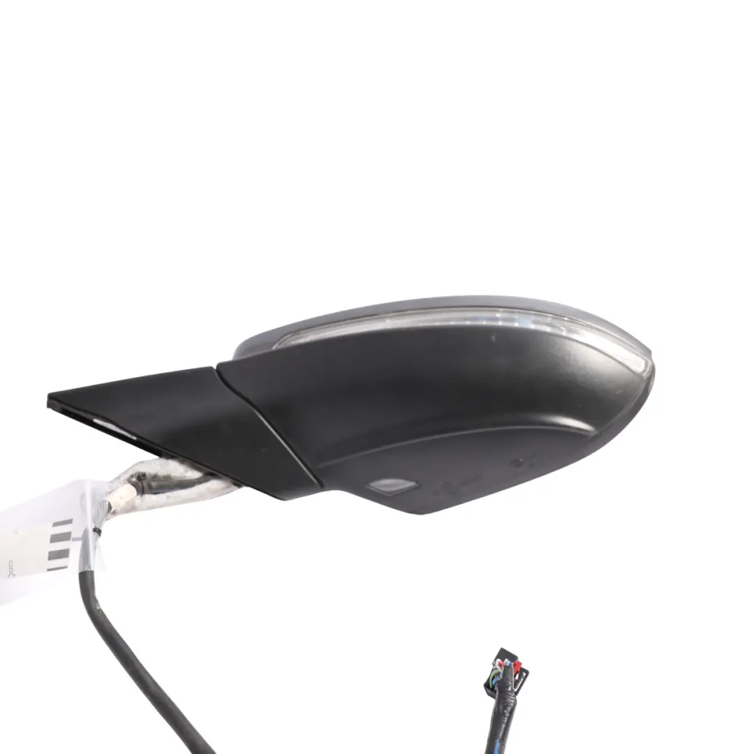 VW Volkswagen Golf MK 7 VII Side Wing Mirror Passenger Door Left N/S Grey R7H - SKU RHD-5G2857507DN-IDG-1 - Part number 5G2857507DN-IDG