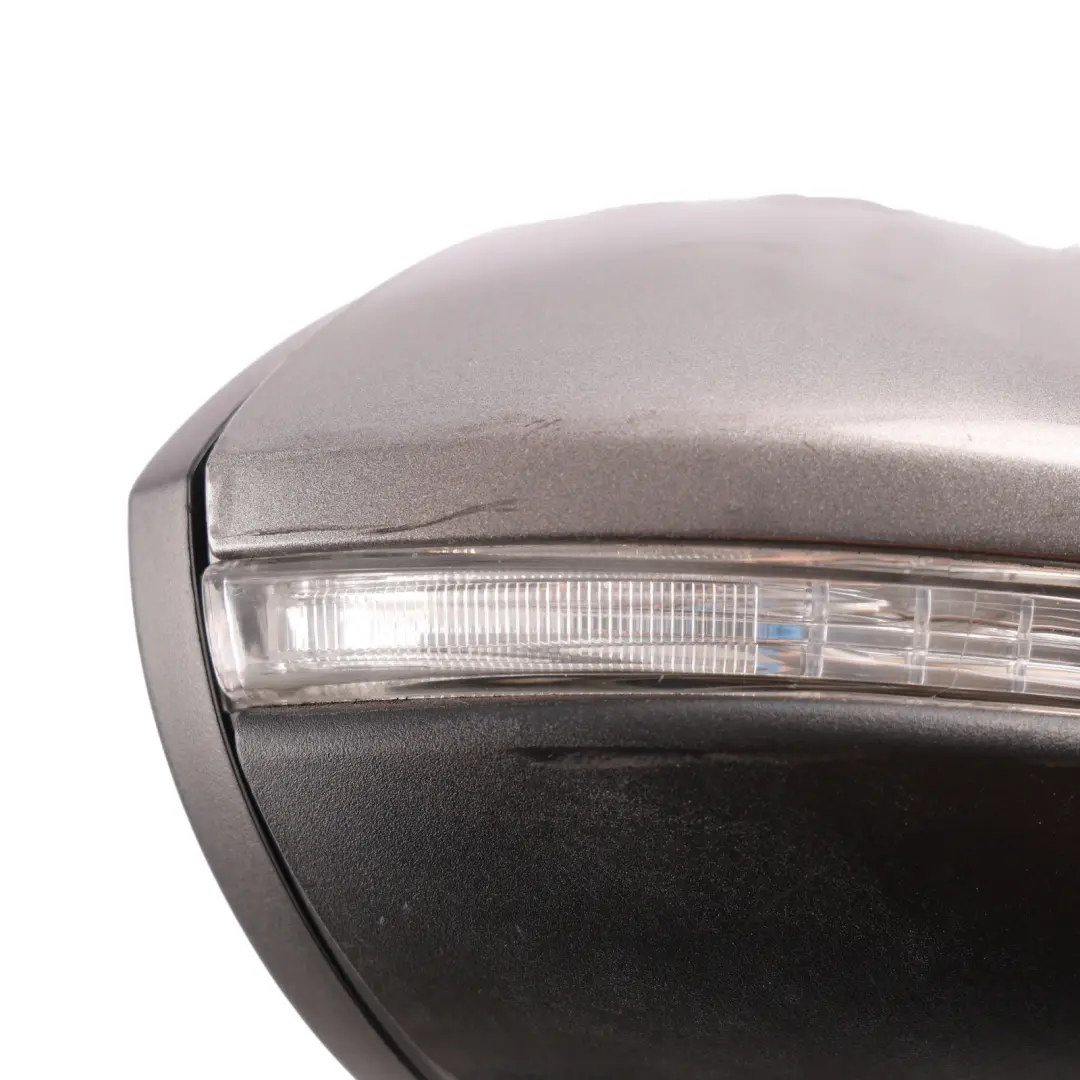 Volkswagen Golf Mk7 Door Wing Mirror Electric Right O/S Limestone Grey - A7N - SKU RHD-5G2857508AN-LIM - Part number 5G2857508AN