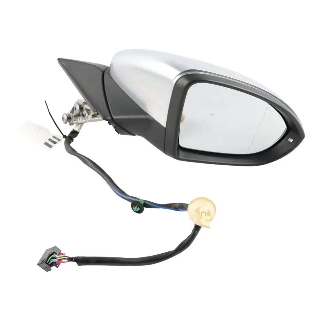 Volkswagen VW Golf Mk7 R Door Wing Mirror Right O/S Indium Grey Metallic - R7H - SKU RHD-5G2857508BG-IDG - Part number 5G2857508BG