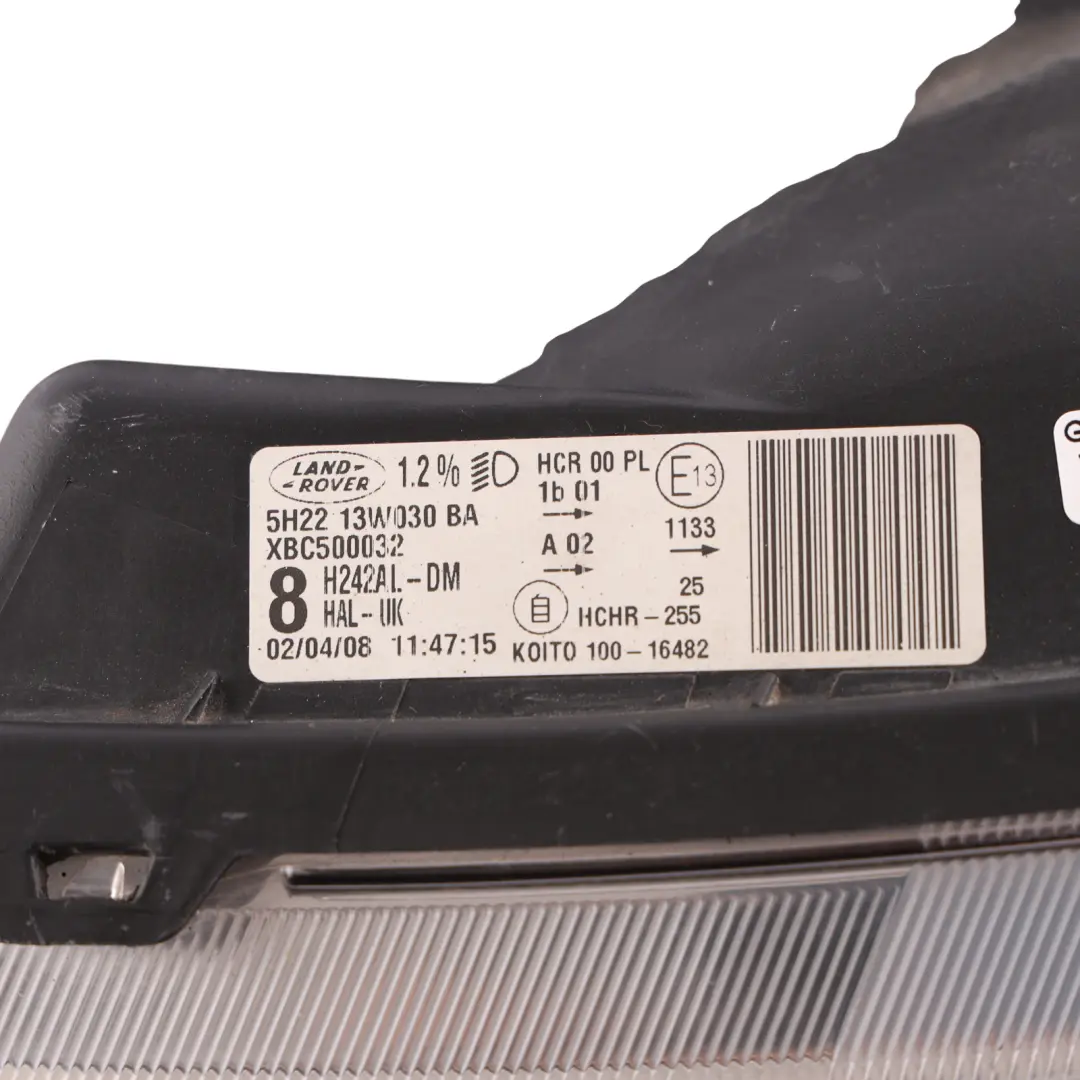 Land Rover Discovery 3 L319 Front Headlight Headlamp Left N/S - SKU RHD-5H22-13W030-BA - Part number 5H22-13W030-BA