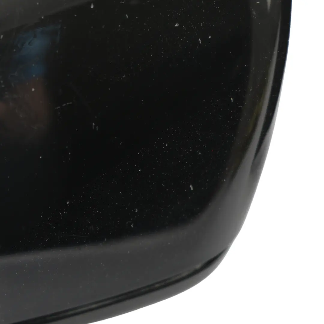 VW Volkswagen Golf Mk6 Side View Outer Wing Mirror Left N/S Black - SKU RHD-5K0857507AE-BLK - Part number 5K0857507AE