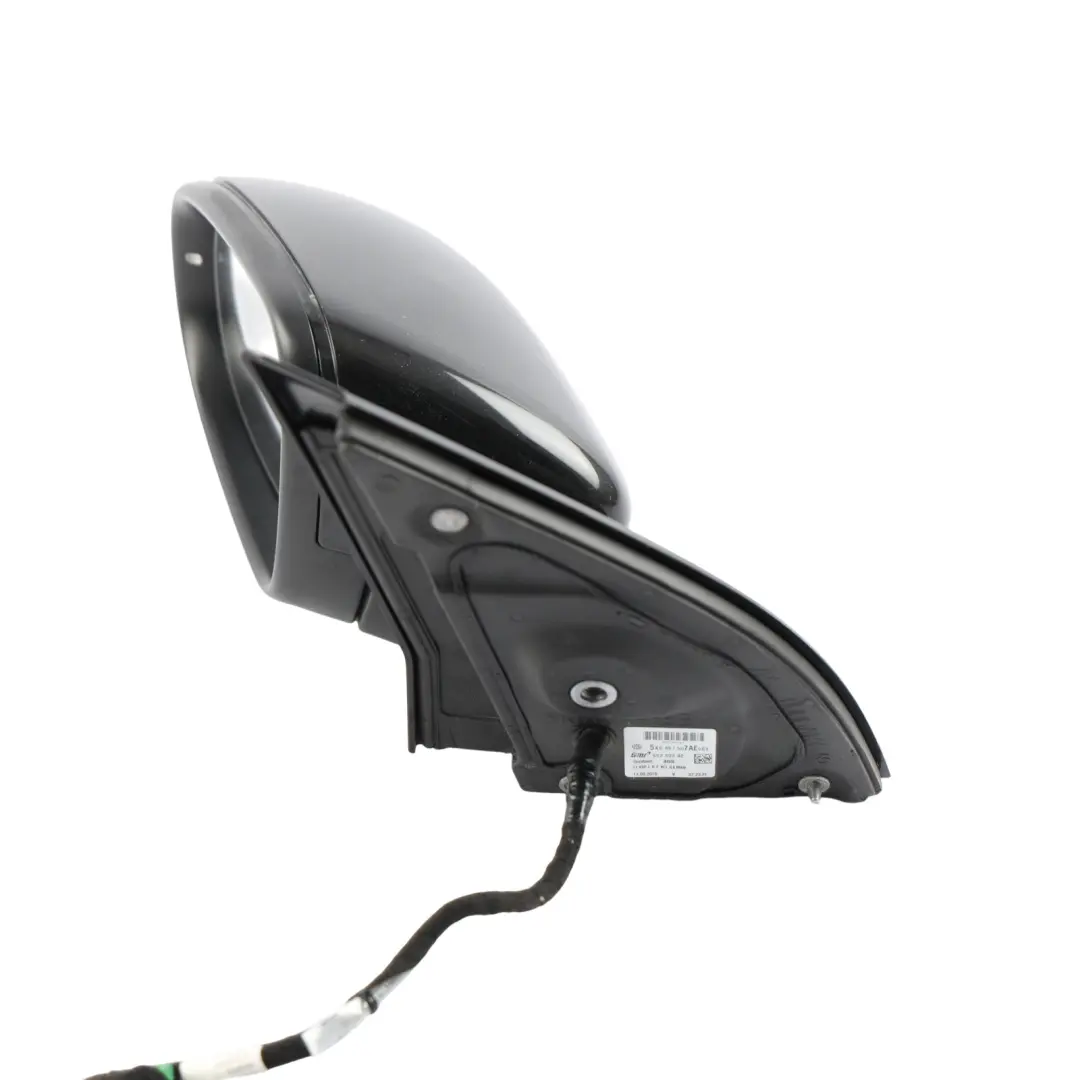 Mk6 Side View Outer Wing Mirror Left N/S Black to VW Volkswagen Golf with Part number 5K0857507AE VW Volkswagen Golf Mk6 Side View Outer Wing Mirror Left N/S Black - SKU RHD-5K0857507AE-BLK - Part number 5K0857507AE