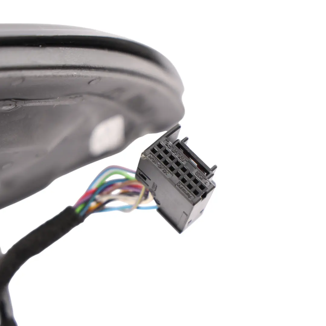 VW Golf Mk6 Side Wing Mirror Without Glass Left N/S Deep Black C9X - SKU RHD-5K0857507AE-DBL1 - Part number 5K0857507AE