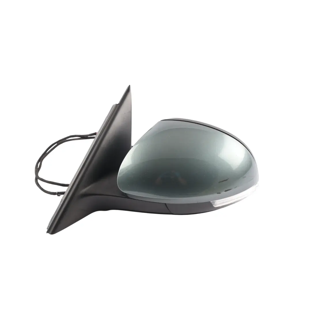 Skoda Yeti 5L Door Wing Mirror Electric Heated Left N/S Malachite Green - F6Q - SKU RHD-5L2857507P-MALG - Part number 5L2857507P