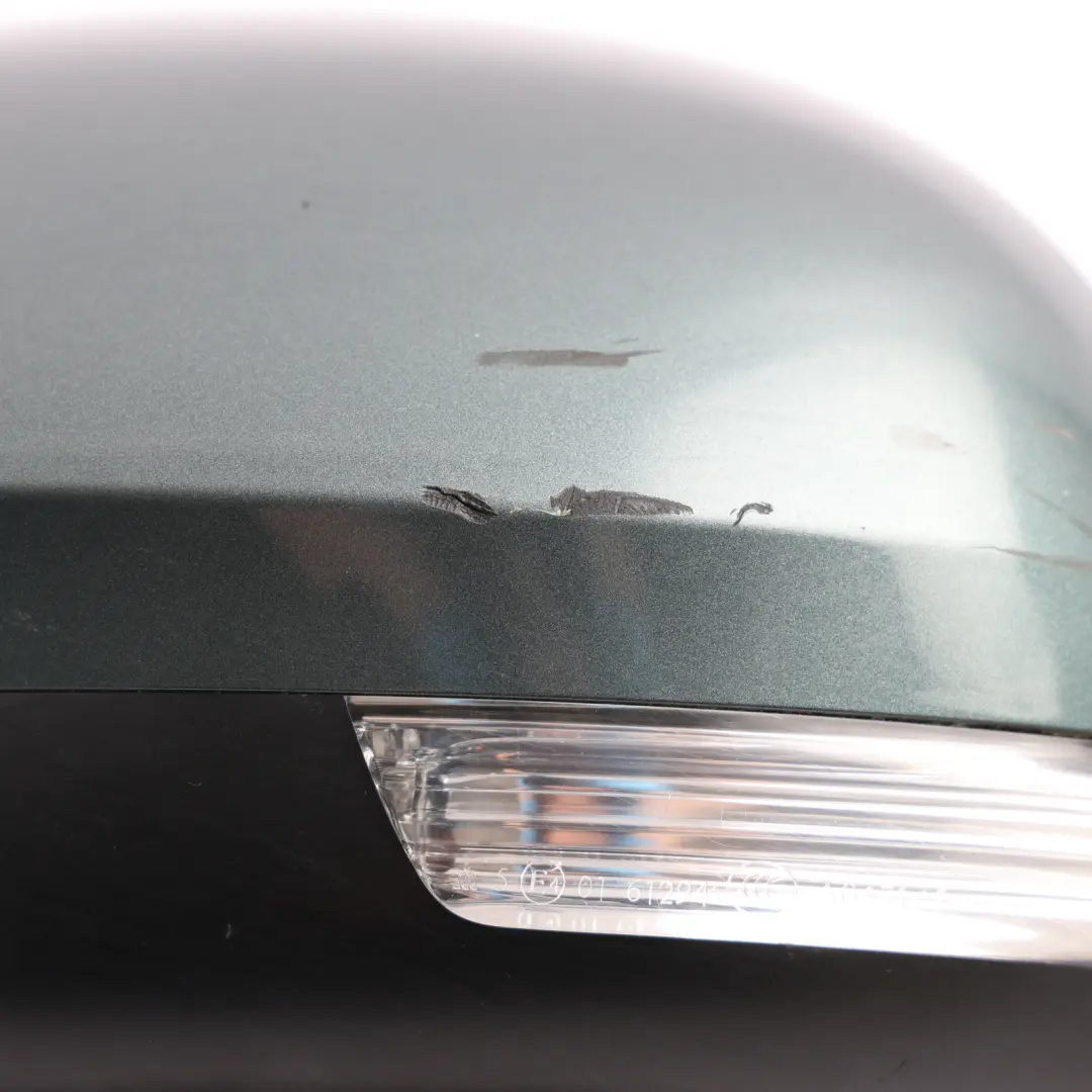 Door Wing Mirror Electric Heated Left N/S Malachite Green - F6Q to Skoda Yeti 5L with Part number 5L2857507P Skoda Yeti 5L Door Wing Mirror Electric Heated Left N/S Malachite Green - F6Q - SKU RHD-5L2857507P-MALG - Part number 5L2857507P