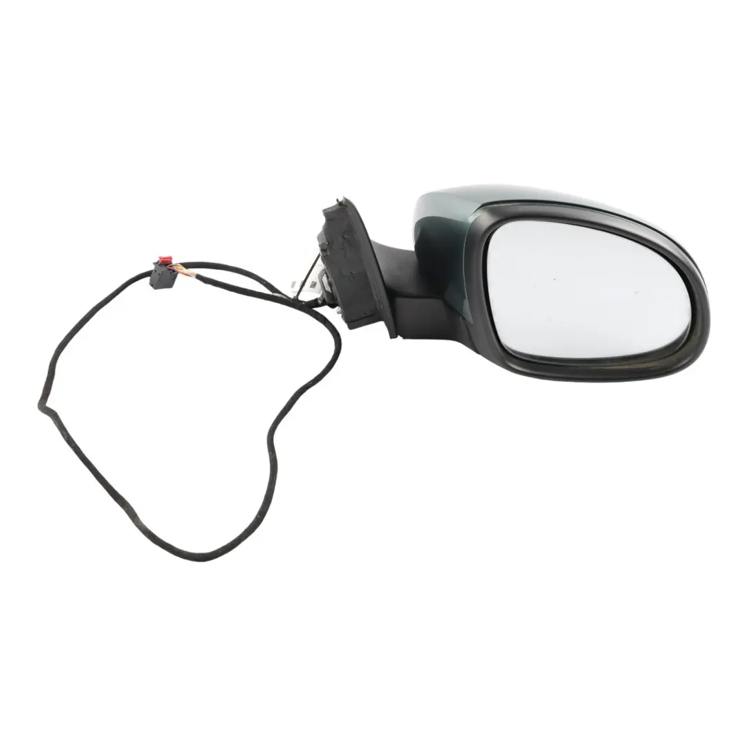Door Wing Mirror Electric Heated Right O/S Malachite Green - F6Q to Skoda Yeti 5L with Part number 5L2857508Q Skoda Yeti 5L Door Wing Mirror Electric Heated Right O/S Malachite Green - F6Q - SKU RHD-5L2857508Q-MALG - Part number 5L2857508Q