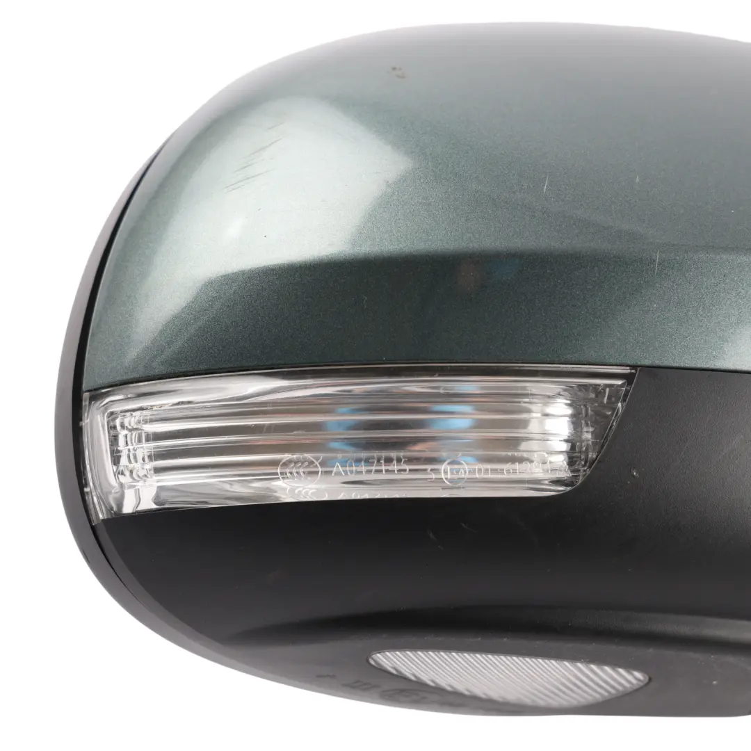 Skoda Yeti 5L Door Wing Mirror Electric Heated Right O/S Malachite Green - F6Q - SKU RHD-5L2857508Q-MALG - Part number 5L2857508Q
