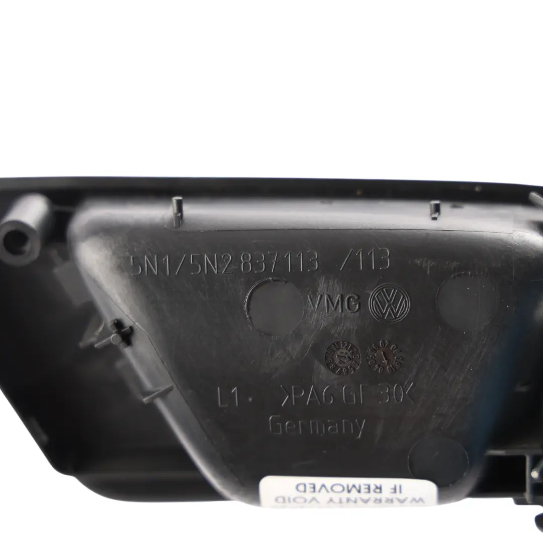 Front Door Grab Handle Pull Inner Left N/S to Volkswagen Tiguan 5N with Part number 5N2837113E Volkswagen Tiguan 5N Front Door Grab Handle Pull Inner Left N/S - SKU RHD-5N2837113E - Part number 5N2837113E