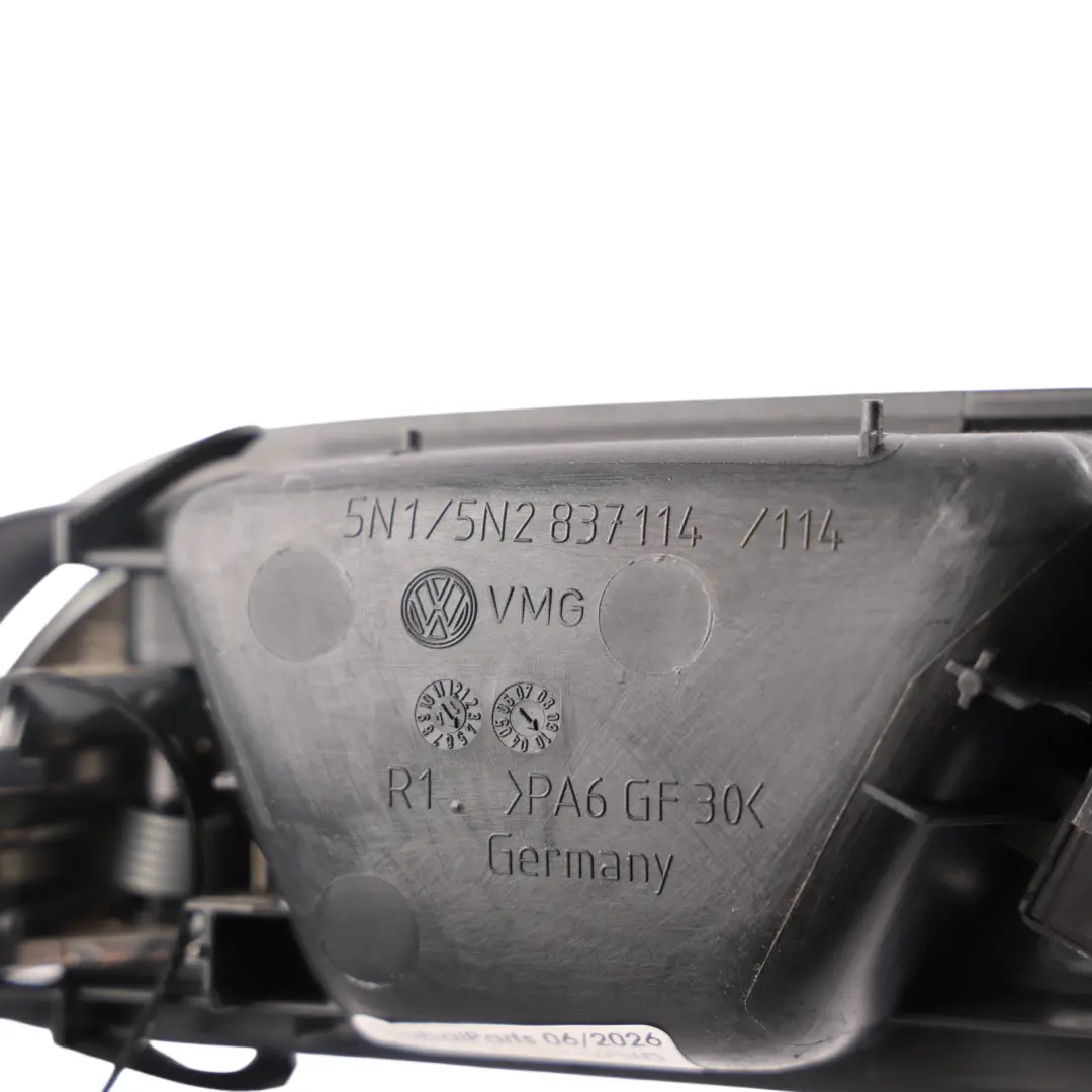 Front Door Actuator Handle Opener Right O/S to Volkswagen Tiguan 5n with Part number 5N2837114F Volkswagen Tiguan 5n Front Door Actuator Handle Opener Right O/S - SKU RHD-5N2837114F - Part number 5N2837114F