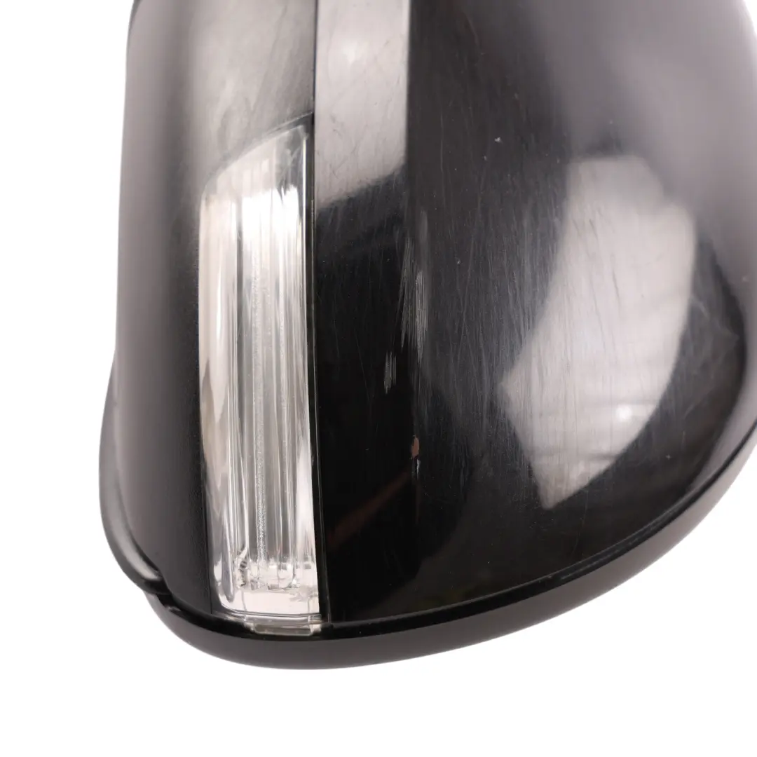 Volkswagen Tiguan 5N Door Wing Mirror View Left N/S Deep Black C9X 5N2857507M - SKU RHD-5N2857507M-DBL - Part number 5N2857507M-DBL