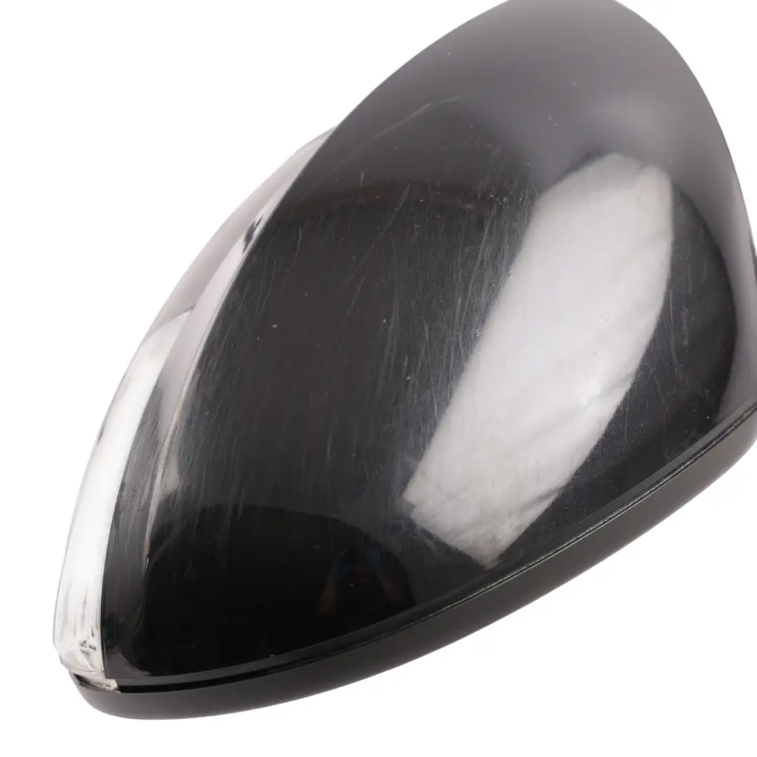 Volkswagen Tiguan 5N Door Wing Mirror View Left N/S Deep Black C9X 5N2857507M - SKU RHD-5N2857507M-DBL - Part number 5N2857507M-DBL