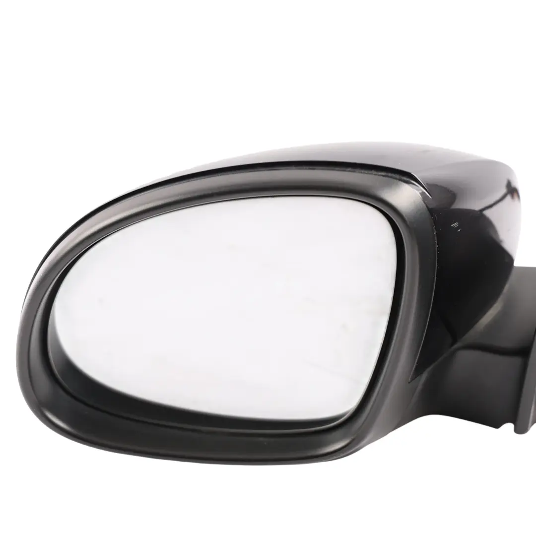 Volkswagen Tiguan 5N Door Wing Mirror View Left N/S Deep Black C9X 5N2857507M - SKU RHD-5N2857507M-DBL - Part number 5N2857507M-DBL