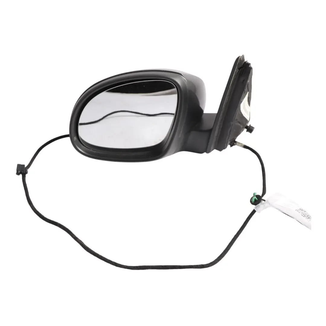 Volkswagen Tiguan 5N Door Wing Mirror View Left N/S Pepper Grey Metallic - D7R - SKU RHD-5N2857507M-PEG - Part number 5N2857507M-PEG