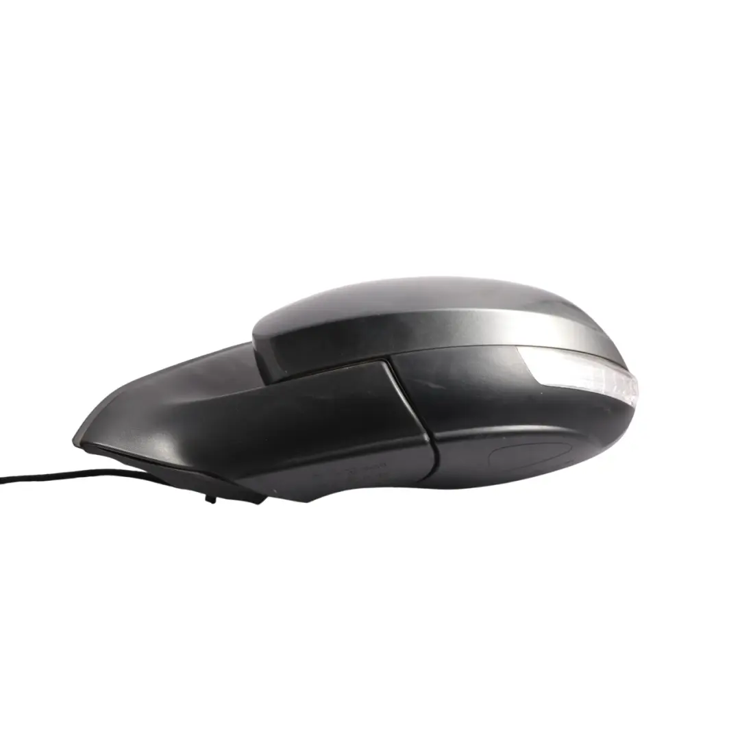 Volkswagen Tiguan 5N Door Wing Mirror View Left N/S Pepper Grey Metallic - D7R - SKU RHD-5N2857507M-PEG - Part number 5N2857507M-PEG