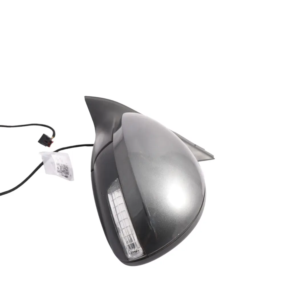 Volkswagen Tiguan 5N Door Wing Mirror View Left N/S Pepper Grey Metallic - D7R - SKU RHD-5N2857507M-PEG - Part number 5N2857507M-PEG
