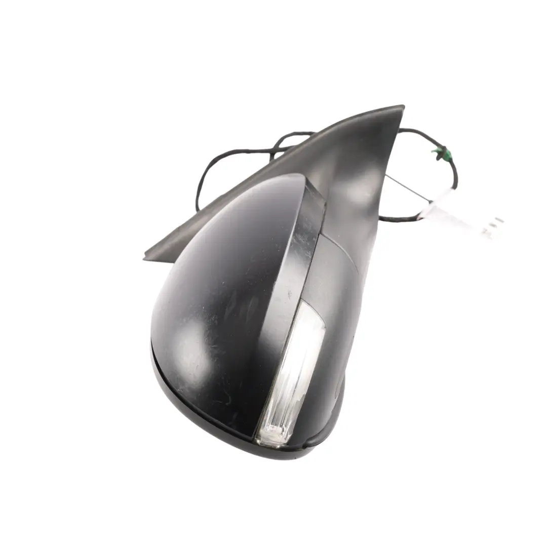 Volkswagen Tiguan 5N Door Wing Mirror View Right O/S Deep Black C9X - SKU RHD-5N2857508K-DBL - Part number 5N2857508K