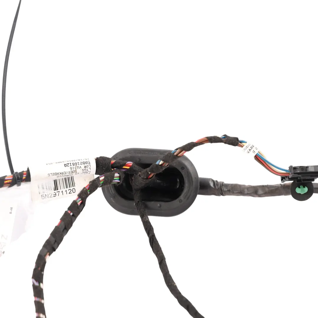 Volkswagen Tiguan 5N Door Wiring Loom Front Right O/S Driver's Side - SKU RHD-5N2971120 - Part number 5N2971120