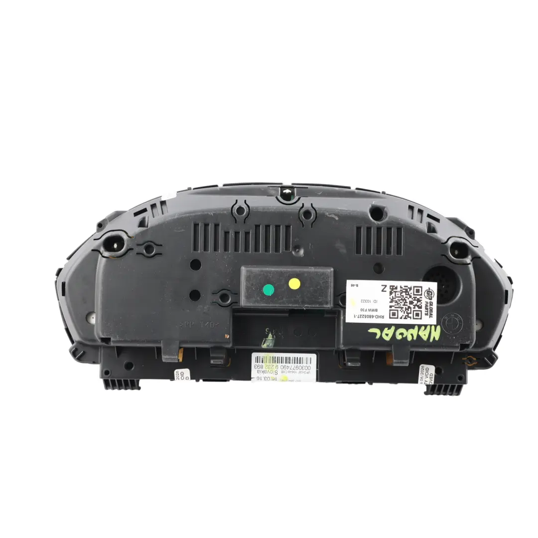 Instrument Cluster Speedo Clocks Panel Diesel Manual to BMW F30 F31 with Part number 6805227 BMW F30 F31 Instrument Cluster Speedo Clocks Panel Diesel Manual - SKU RHD-6805227-1 - Part number 6805227