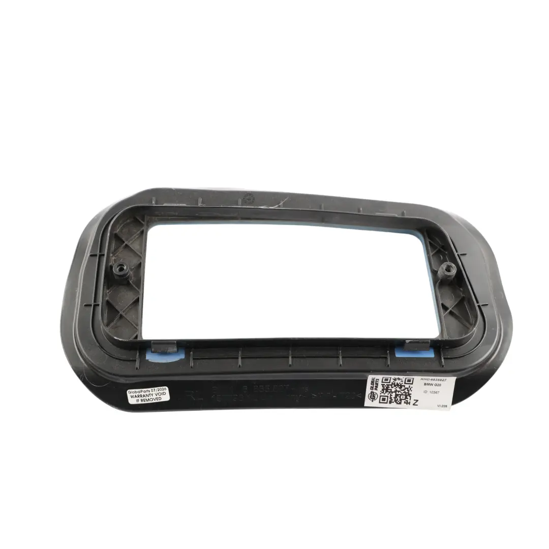 Front Air Intake Duct Grille Trim Panel Surround to BMW G20 G21 G26 G42 with Part number 6835827 BMW G20 G21 G26 G42 Front Air Intake Duct Grille Trim Panel Surround - SKU RHD-6835827 - Part number 6835827