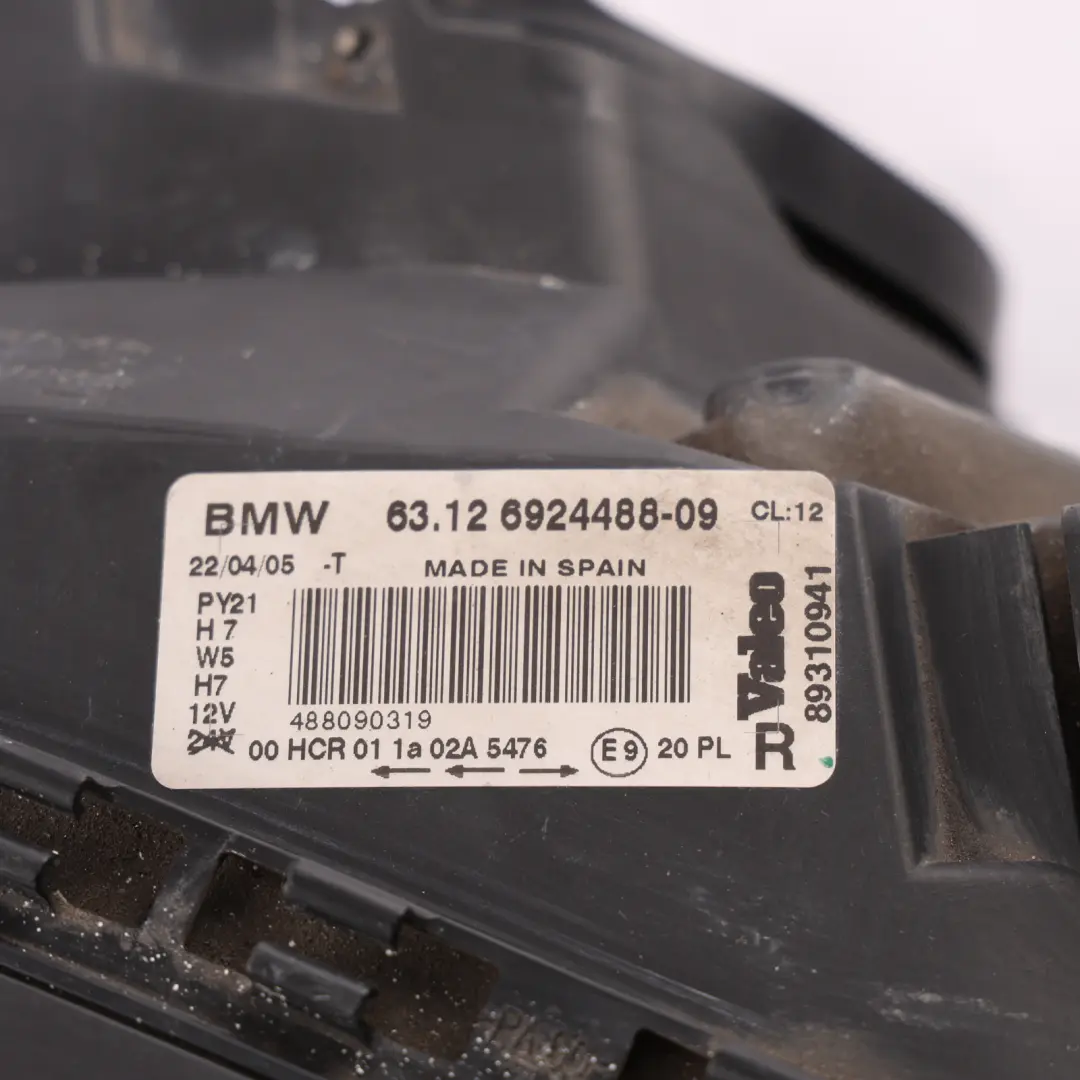 Driver Side Right O/S Headlight Headlamp Front Lamp to BMW E87 with Part number 6924488 BMW E87 Driver Side Right O/S Headlight Headlamp Front Lamp - SKU RHD-6924488-1 - Part number 6924488