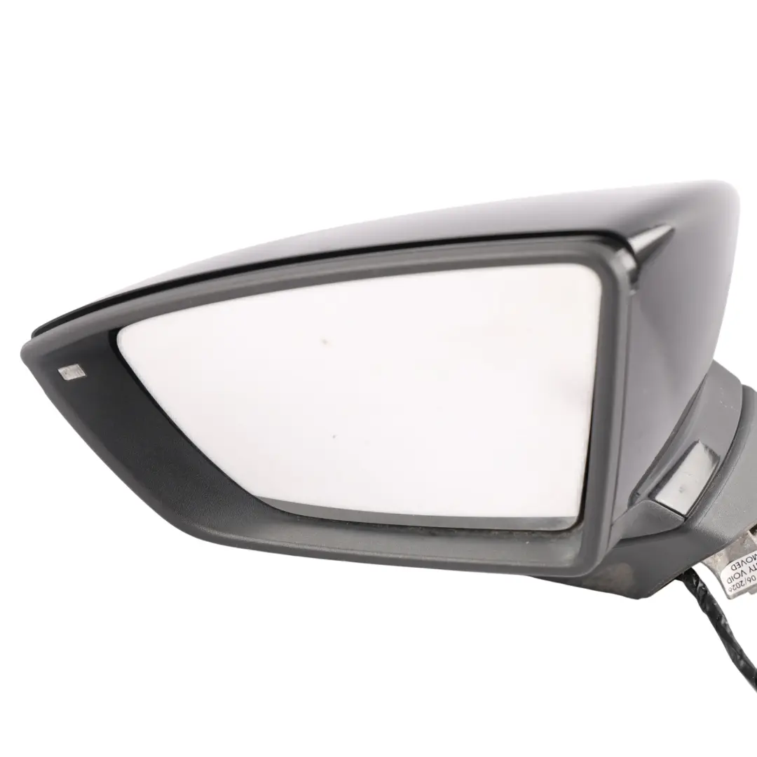 Seat Ibiza Mk5 Door Wing Mirror Heated Electric Left N/S Black - SKU RHD-6F2857507AC-BLE - Part number 6F2857507AC
