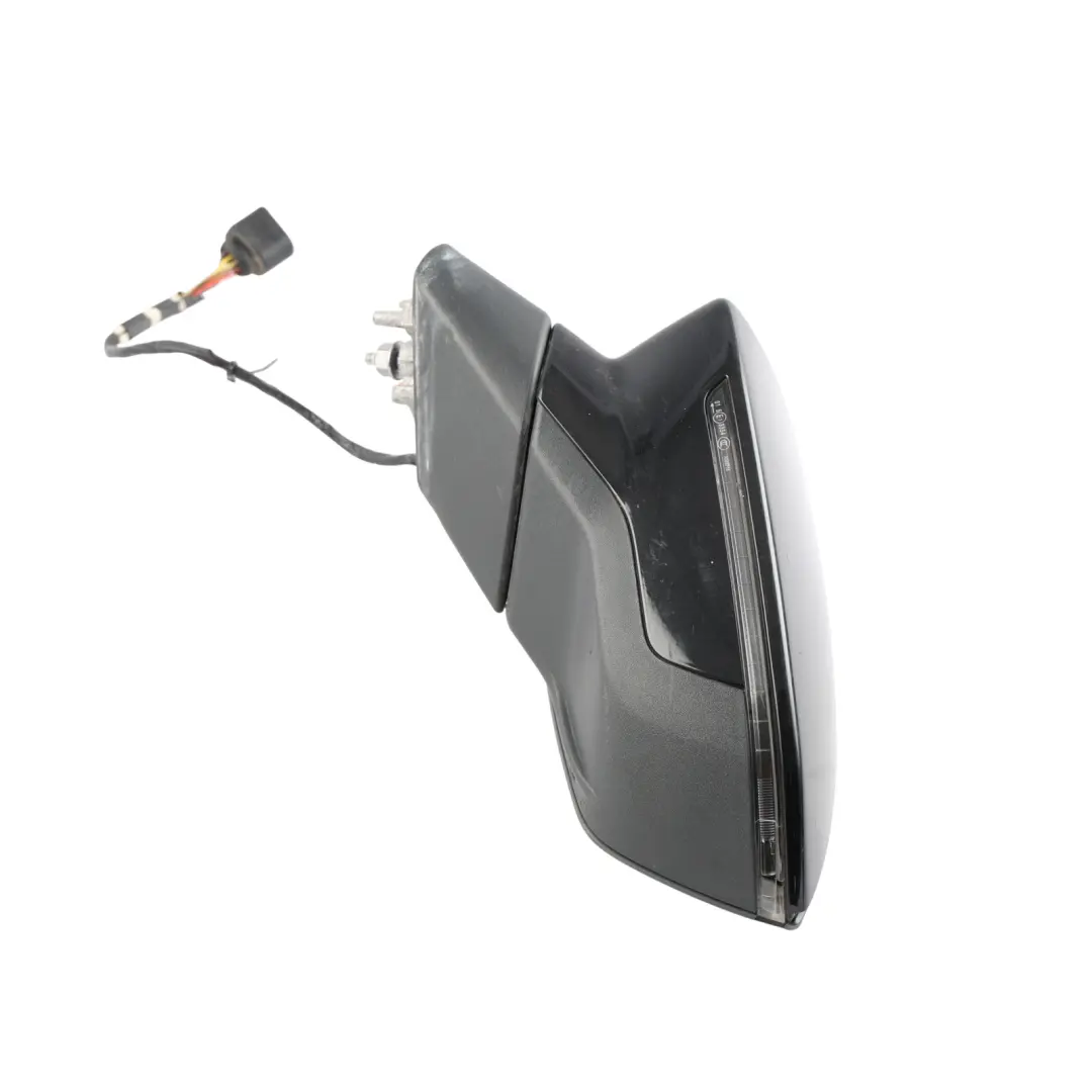 Seat Ibiza Mk5 Door Wing Mirror Heated Electric Left N/S Black - SKU RHD-6F2857507AC-BLE - Part number 6F2857507AC
