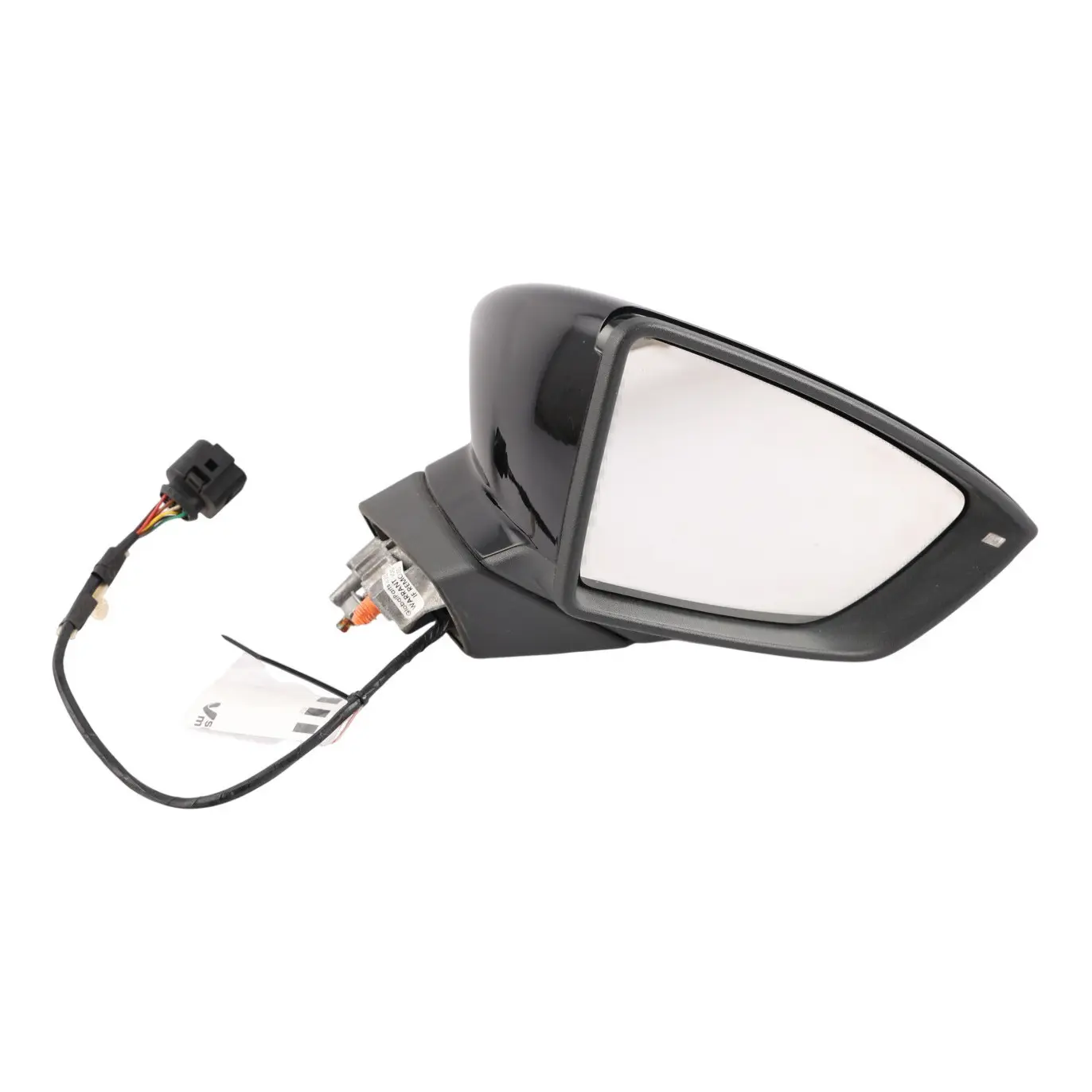 Seat Ibiza Mk5 Door Wing Mirror Heated Electric Right O/S Black