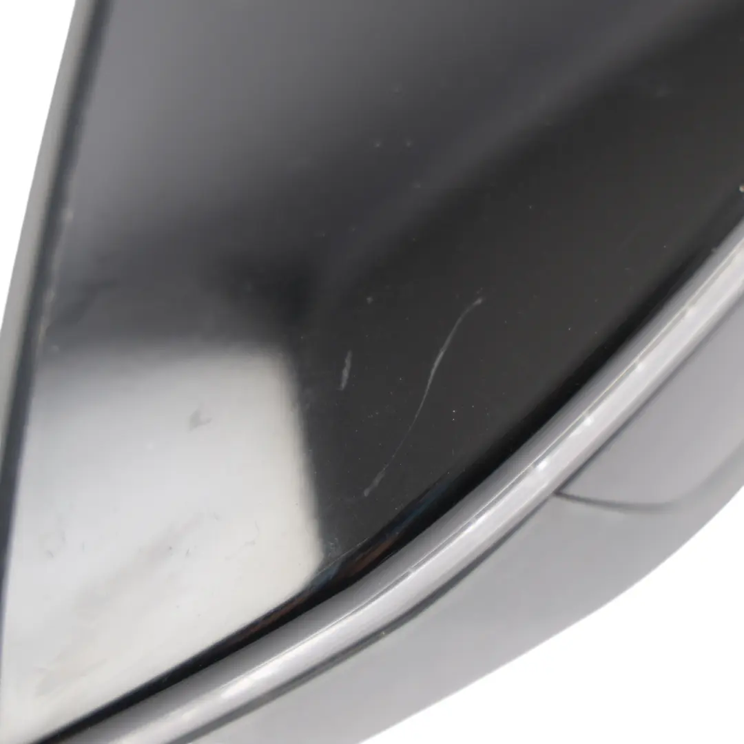Seat Ibiza Mk5 Door Wing Mirror Heated Electric Right O/S Black - SKU RHD-6F2857508AC-BLE - Part number 6F2857508AC