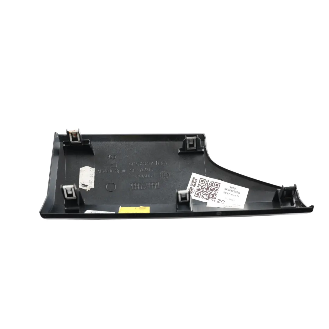 Seat Ibiza Mk5 Dashboard Dash Trim Panel Cover Black - SKU RHD-6F2858365B - Part number 6F2858365B