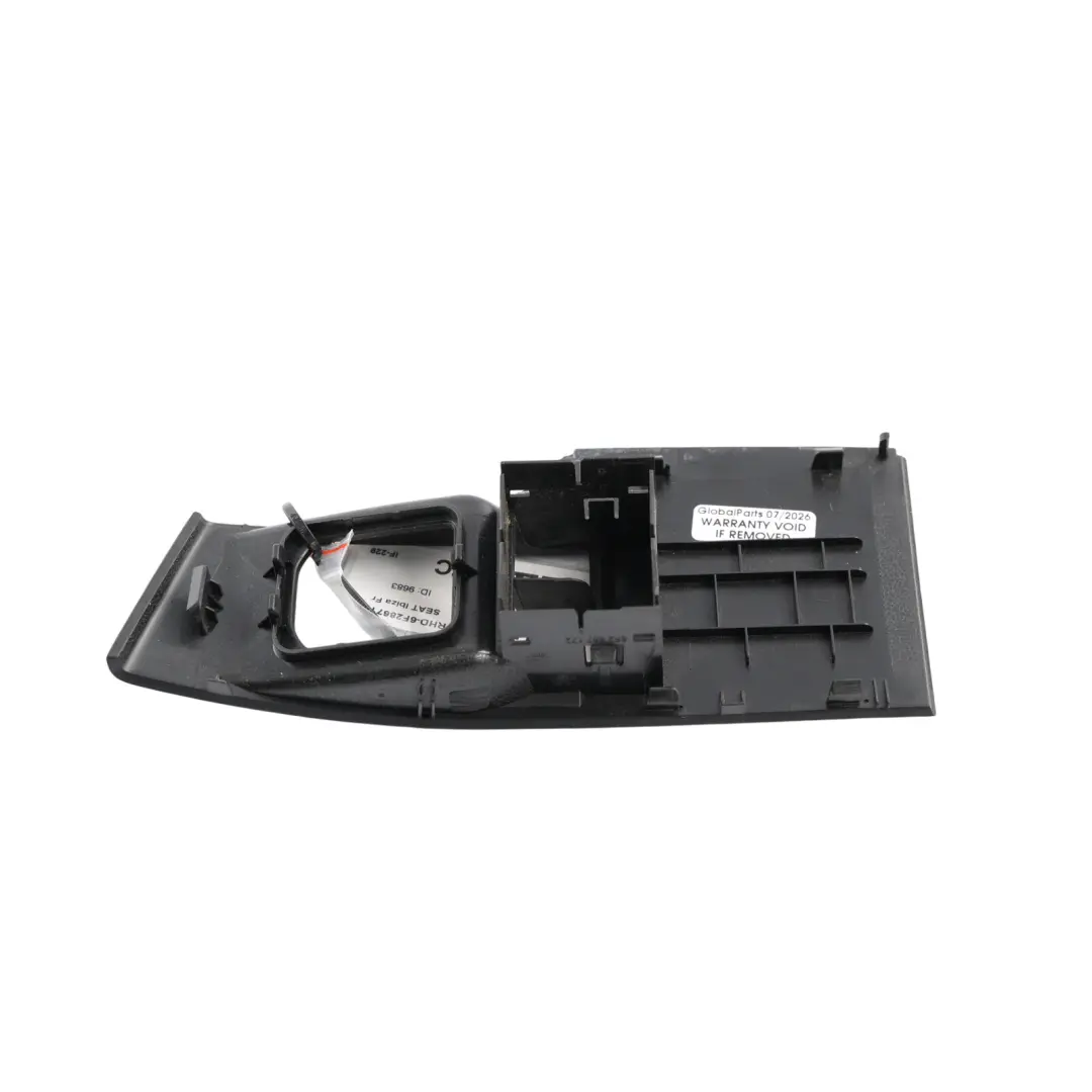 Mk5 Leon Mk4 Window Lifter Switch Trim Front Right O/S to Seat Ibiza with Part number 6F2867172 Seat Ibiza Mk5 Leon Mk4 Window Lifter Switch Trim Front Right O/S - SKU RHD-6F2867172 - Part number 6F2867172