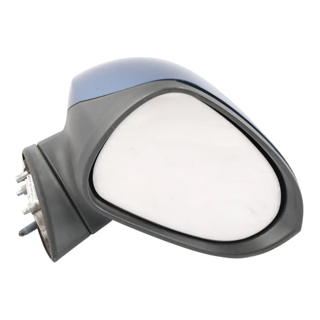 Seat Ibiza 6J Door Wing Mirror Outside Right O/S Apollo Blue Metallic - W5P - SKU RHD-6J2857508H-APO - Part number 6J2857508H