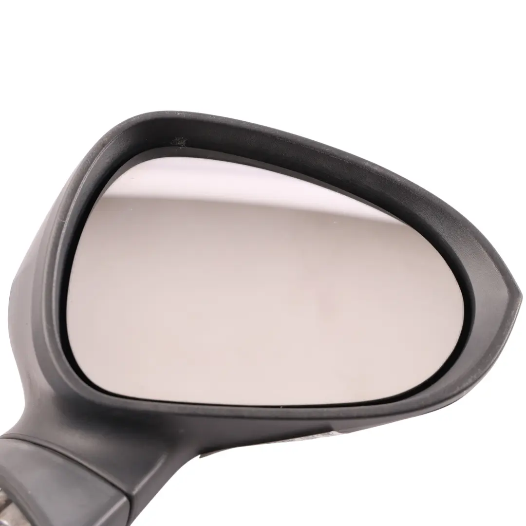 Seat Ibiza 6J Door Wing Mirror Outside Right O/S Apollo Blue Metallic - W5P - SKU RHD-6J2857508H-APO - Part number 6J2857508H