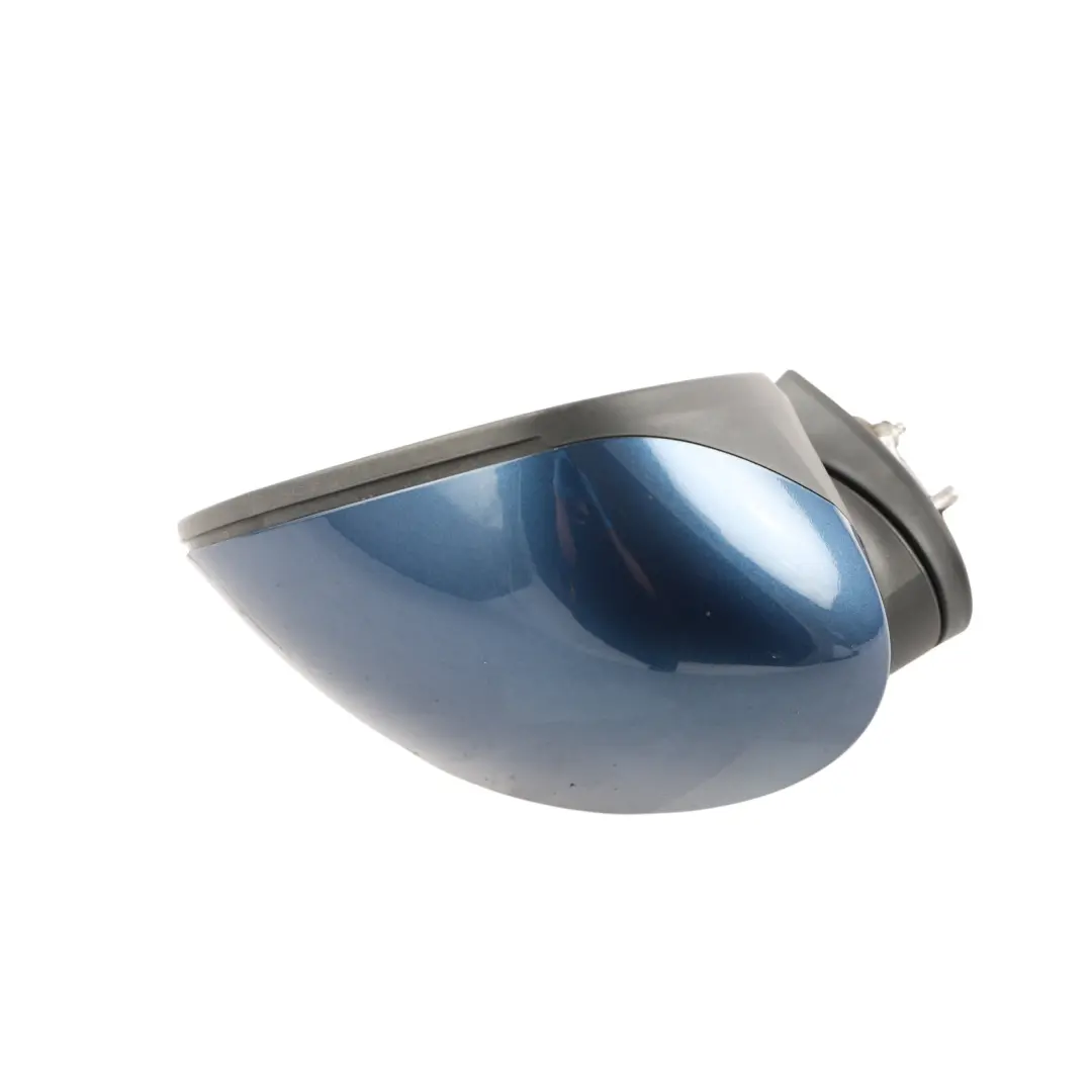 Seat Ibiza 6J Door Wing Mirror Outside Right O/S Apollo Blue Metallic - W5P - SKU RHD-6J2857508H-APO - Part number 6J2857508H