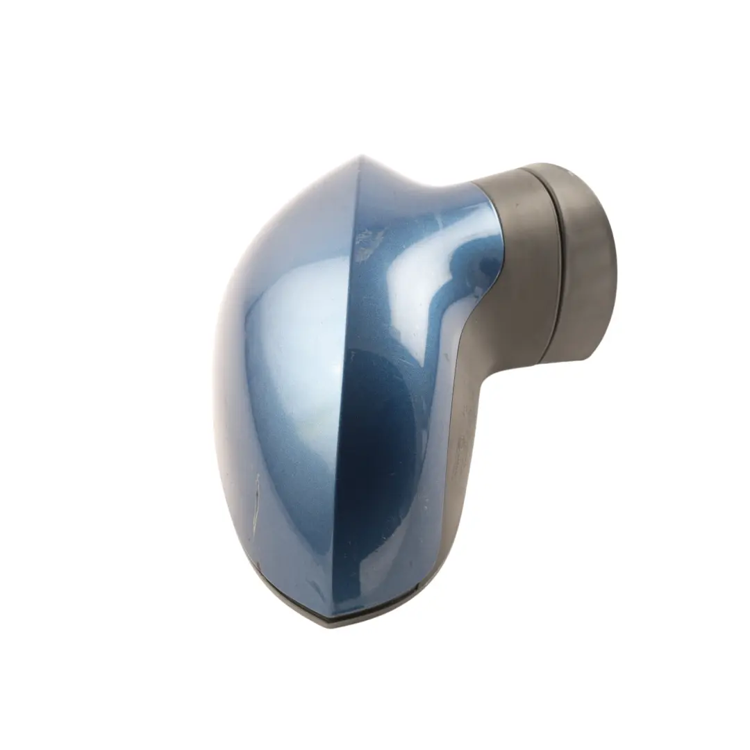 Seat Ibiza 6J Door Wing Mirror Outside Right O/S Apollo Blue Metallic - W5P - SKU RHD-6J2857508H-APO - Part number 6J2857508H