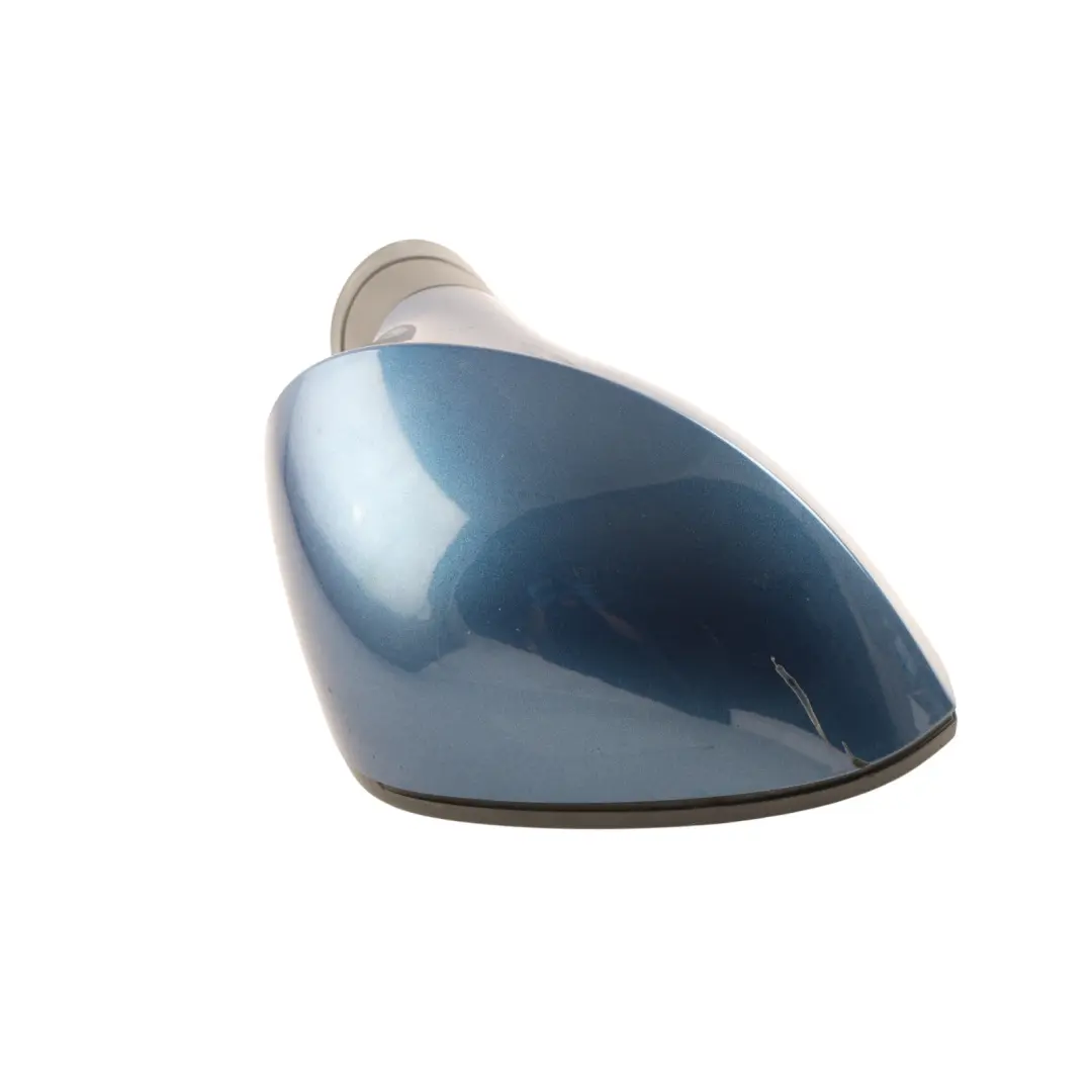 Seat Ibiza 6J Door Wing Mirror Outside Right O/S Apollo Blue Metallic - W5P - SKU RHD-6J2857508H-APO - Part number 6J2857508H