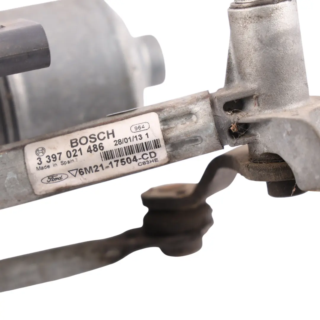 Ford Galaxy Mk3 S-Max Windscreen Wiper Motor Actuator Left N/S - SKU RHD-6M21-17504-CD - Part number 6M21-17504-CD
